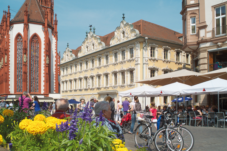 Würzburg: visite guidée à pied avec vin franconien