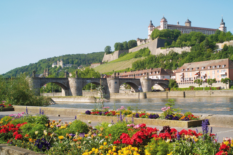 Würzburg: visite guidée à pied avec vin franconien