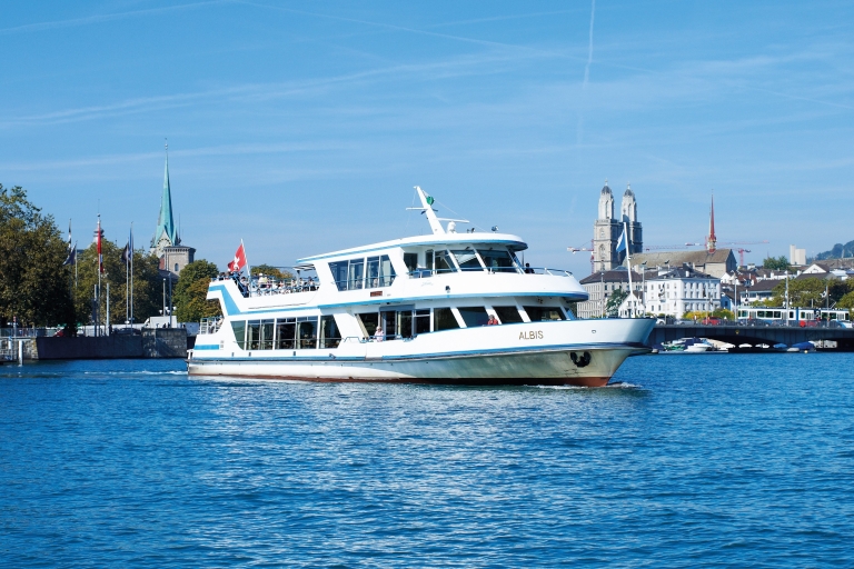 Zurich : visite en bus de la ville avec audioguide et croisière commentée sur le lac