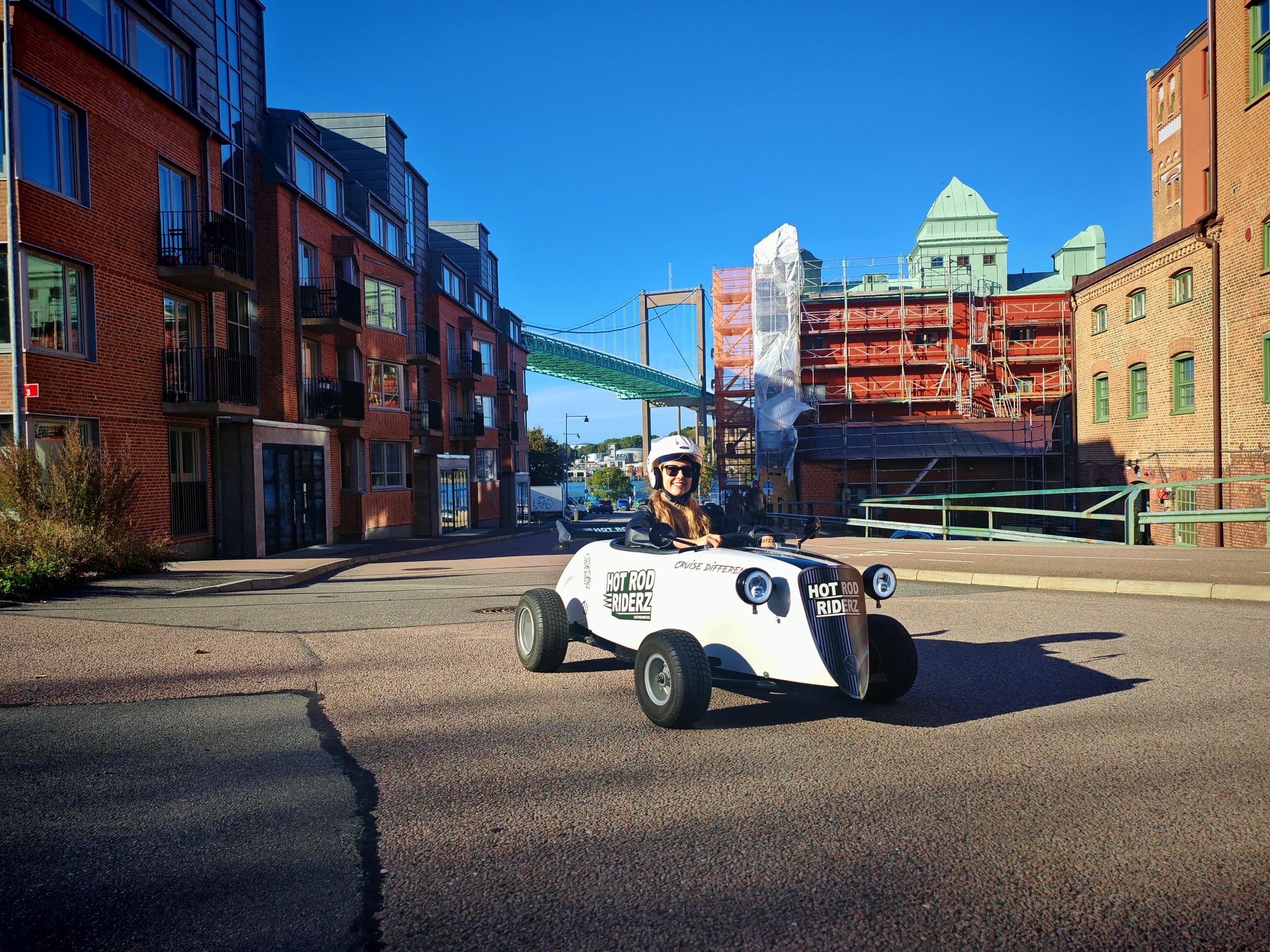 Göteborg: Sightseeing- und Adrenalin-Tour im Mini Hot Rod