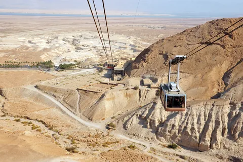 Dal porto di Ashdod: gita guidata di un giorno a Masada e al Mar Morto