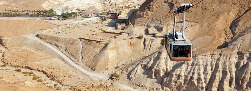 Au départ du port d'Ashdod : Excursion guidée d'une journée à Masada et à la mer Morte