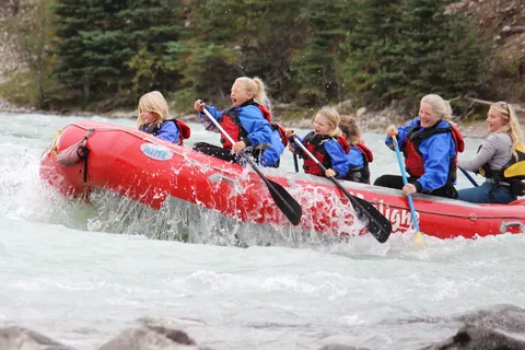 Jasper National Park Family Friendly Rafting Adventure
