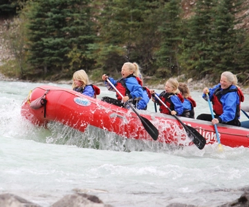 Jasper National Park Family Friendly Rafting Adventure