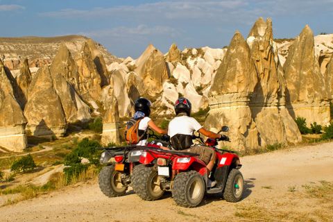 From Göreme: Cappadocia Valleys at Sunset ATV Tour