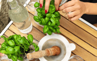 Manarola, Authentic Pesto Making Class in Cinque Terre - Housity