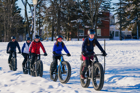 Quebec stad: Introduktion till Fat Biking Gruppaktivitet