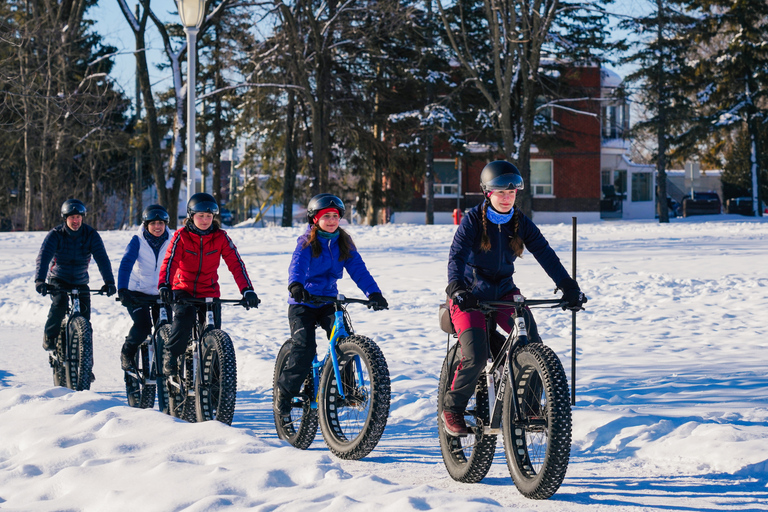 Cidade de Quebec: Introdução à atividade de grupo Fat Biking