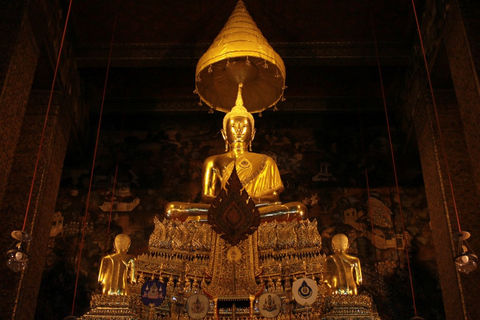 Bangkok: Półdniowa prywatna wycieczka piesza do Wat Pho i Wat Arun