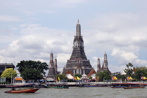 Bangkok: Półdniowa prywatna wycieczka piesza do Wat Pho i Wat Arun