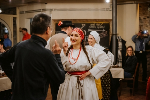 Ljubljana: traditioneel Sloveens diner en optreden