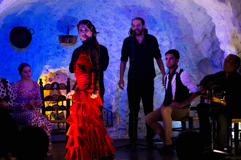 Granada: Espectáculo en el Templo del FlamencoGranada: Templo del Flamenco 20:00 Espectáculo con bebida