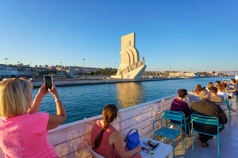 Lisbonne : excursion au coucher du soleil sur le Tage avec collations et boissons