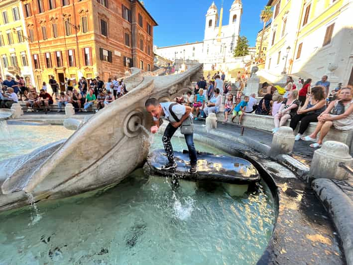 Roma Tour Serale Privato A Piedi Con Aperitivo E Gelato Getyourguide