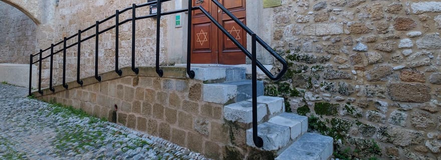 Rhodes : visite guidée du quartier juif et de la synagogue avec billet