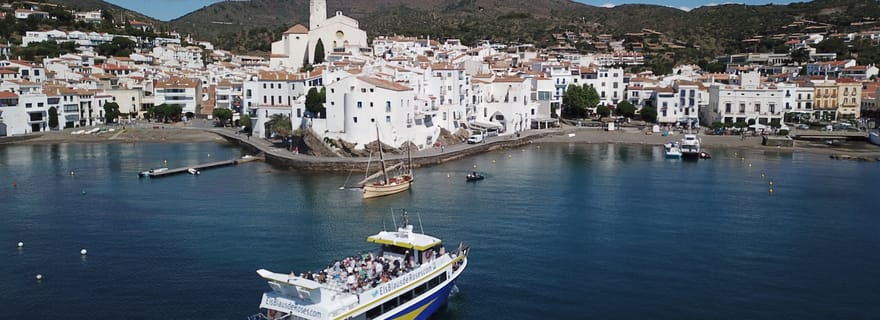 Bateau au Cap de Creus et à Port Lligat + Visite de Cadaqués