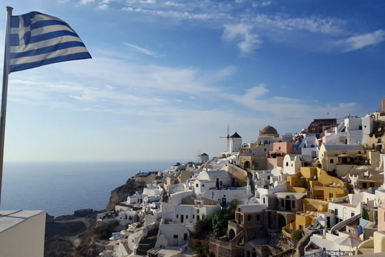 From Fira: Santorini Private Instagram Tour at Sunset Sunset Private Tour