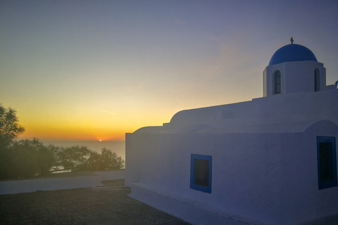 Santorini: tour privado al amanecer con desayuno y visita a OiaFira: tour privado al amanecer con desayuno y visita a Oia