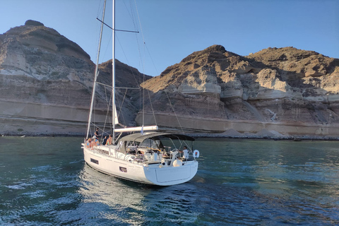 Santorini: Luxury Private Sailing Cruise Experience Evening Cruise