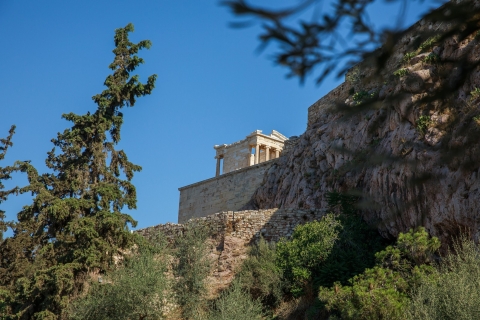 Atenas: visita guiada privada a la Acrópolis y la comida griegaTour privado para ciudadanos de la UE