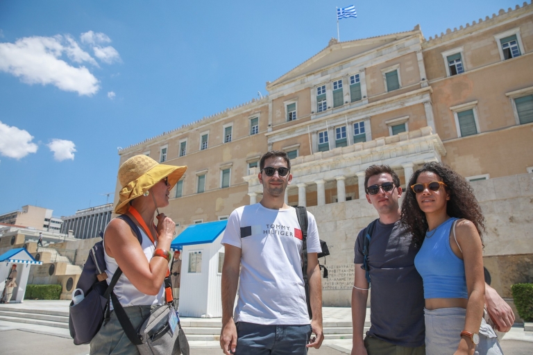 Acrópolis privada y visita a la ciudad de AtenasTour privado para ciudadanos de la UE