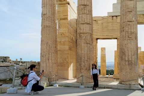 Z Cruise Port: Athens City, Acropolis & Acropolis MuseumWycieczka z przewodnikiem bez biletów wstępu dla obywateli spoza UE