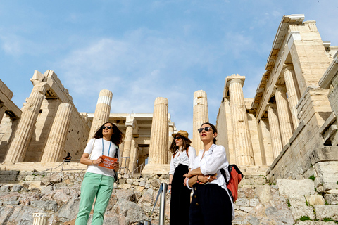 Depuis le port de croisière: visite de l’Acropole et d’AthènesVisite guidée sans billets d'entrée pour les citoyens de l'UE