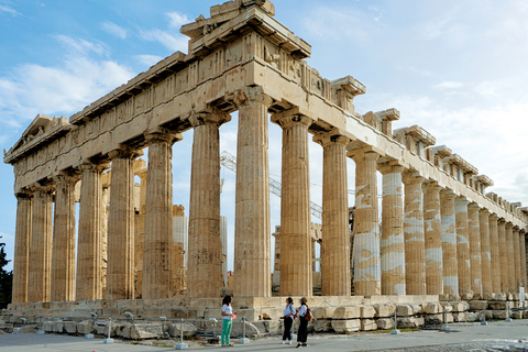 Depuis le port de croisière: visite de l’Acropole et d’AthènesVisite guidée sans billets d'entrée pour les citoyens de l'UE