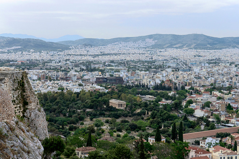 Depuis le port de croisière: visite de l’Acropole et d’AthènesVisite guidée sans billets d'entrée pour les citoyens de l'UE