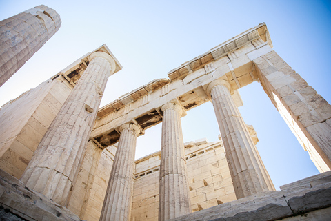 Depuis le port de croisière: visite de l’Acropole et d’AthènesVisite guidée sans billets d'entrée pour les citoyens de l'UE