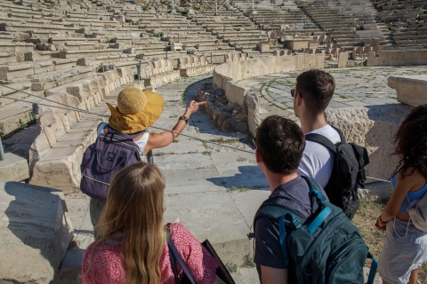 Ateny: wycieczka z przewodnikiem po Akropolu i degustacja potraw na Starym Mieście