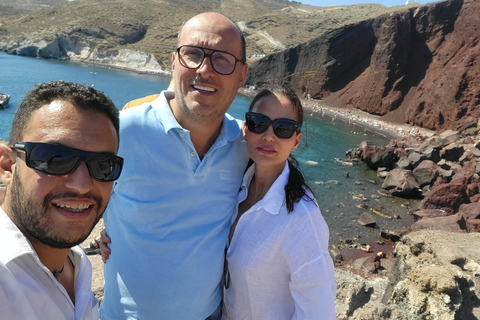 Santorini: Island Highlights Private Tour with Transfer