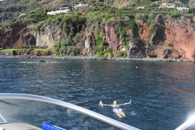 Madeira privéjachtcruise bij zonsondergang met snorkelen en wijn