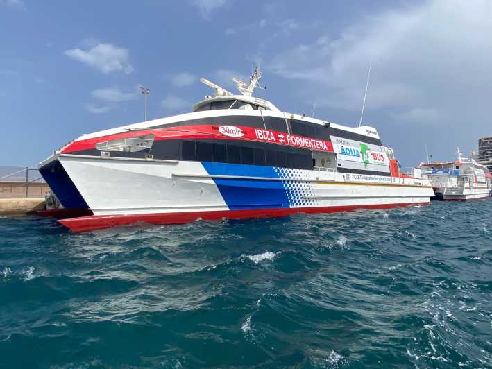 Depuis Ibiza : billet de ferry rapide aller-retour pour Formentera le même jour