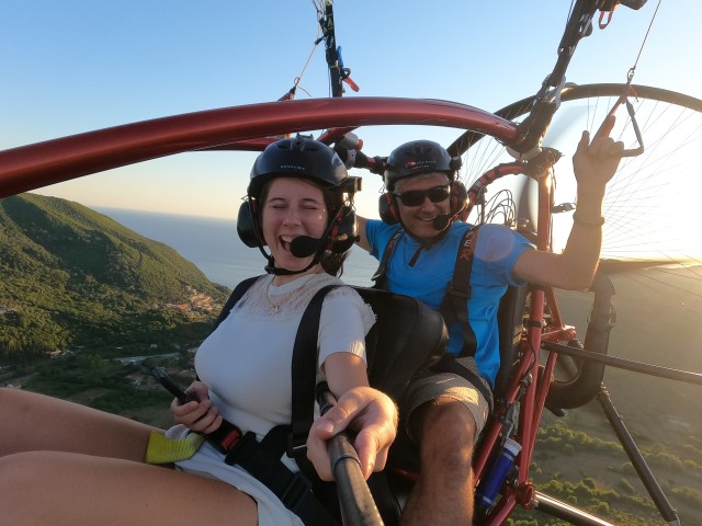 Visit Corfu Scenic Island Tandem Paragliding Flight in Corfu