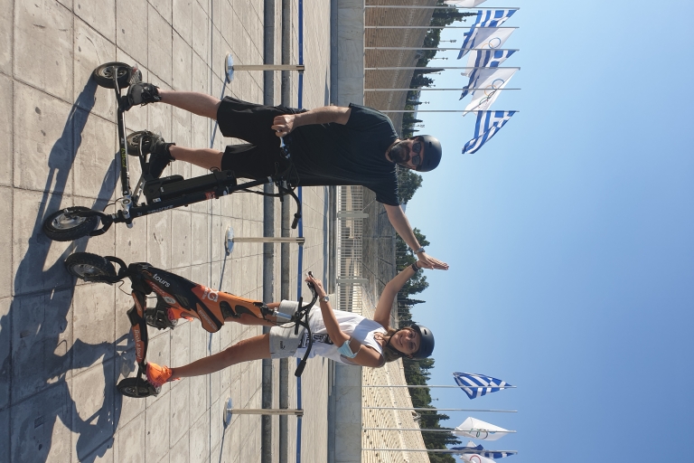 Wycieczka po Akropolu i główne atrakcje Aten przez elektryczny rower Trikke