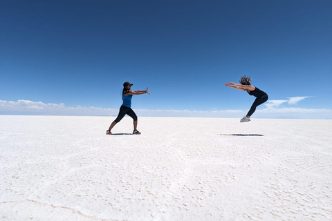 Excursão de um dia ao Salar de Uyuni com almoço e pôr do sol