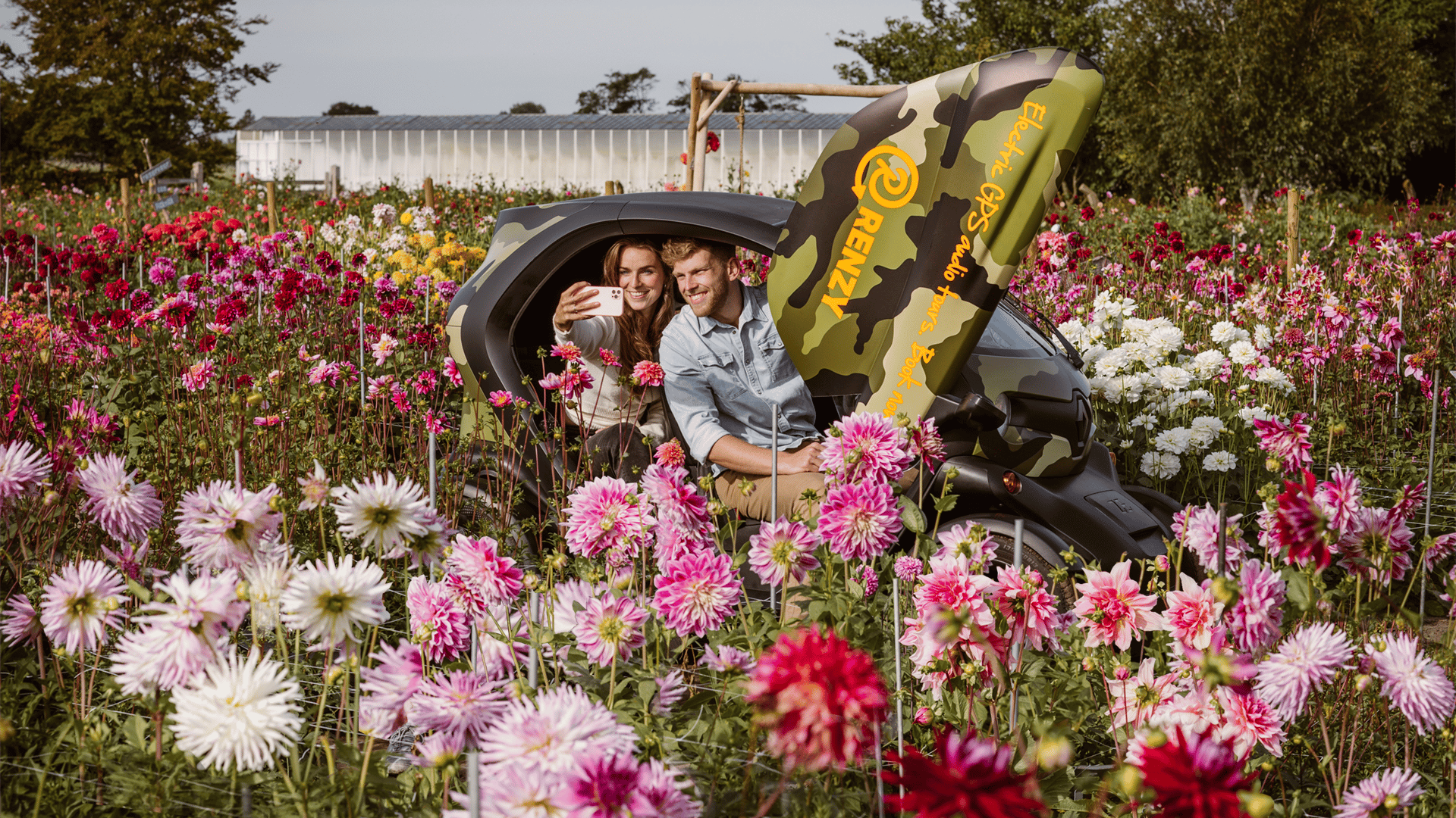 Lisse: Sommerblumen-GPS-Audio-Tour zum Selberfahren