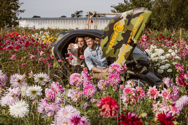 Lisse : Visite guidée GPS des fleurs d'été en voiture