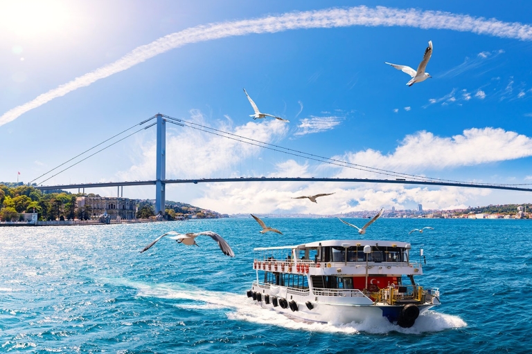 Istanbul: Spice Bazaar Tour en Bosphorus Morning CruiseBosphorus - Morning