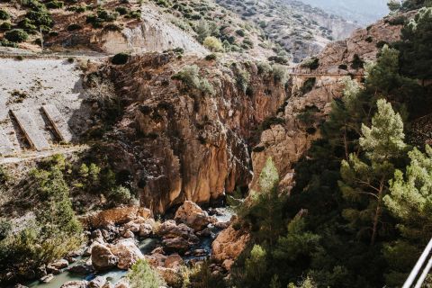 El Chorro: Viagem diurna ao Caminito del Rey com passeio de caiaque