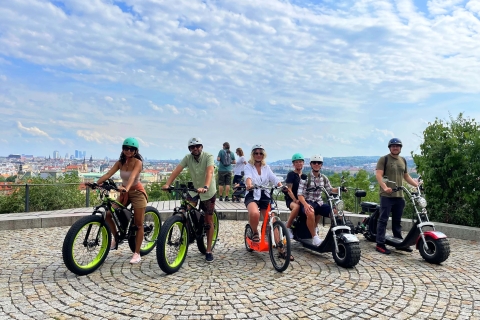 Prague: 2-Hour Harley Electric Trike City Tour with Guide Small Group 2-Hour Adventure: 2 People per Trike