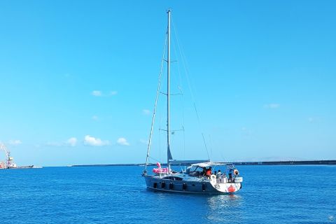 Heraklion: Dia Luxury Private Sailing Trip with Sunset Views