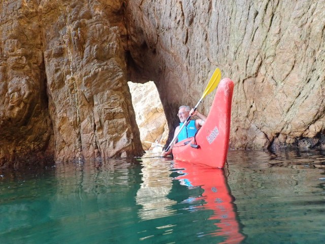 Visit Sant Feliu de Guíxols Morning Sea Kayak Tour in Palamós