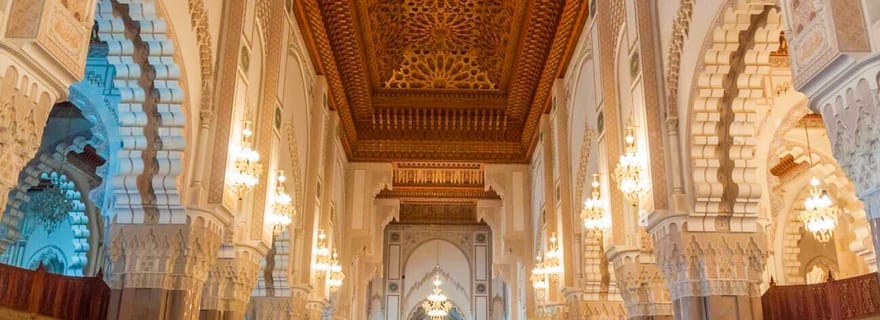 Casablanca : Visite touristique en escale avec transfert aéroport