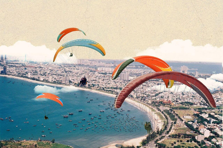 Paragliding and seeing Da Nang from above is wonderful