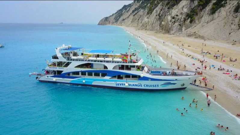 Nydri: Ionian Islands Full-Day Boat Cruise with Swim Stops