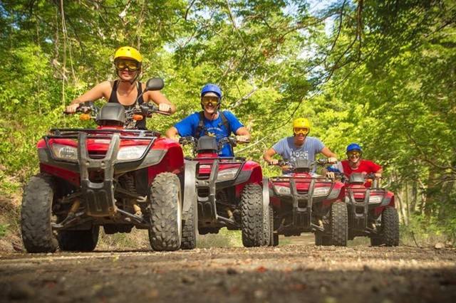 Visit Guanacaste Diamante Eco Adventure Park ATV Tour in Playa Flamingo