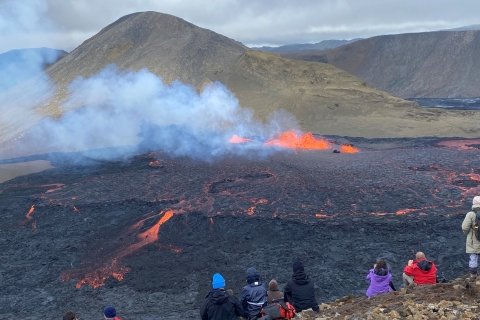 From Reykjavik: Active Volcano Hike & the Sky Lagoon