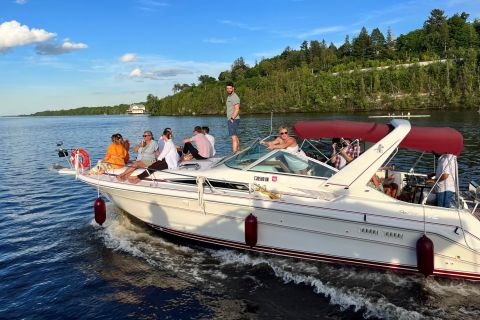 Ottawa: tour in barca pomeridiano, al tramonto o notturno con 1 drink